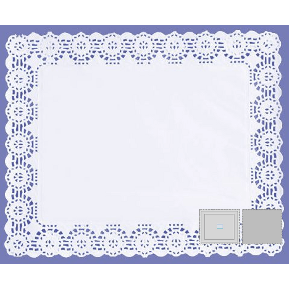 Papir blonder doilies Papir blonder doilies